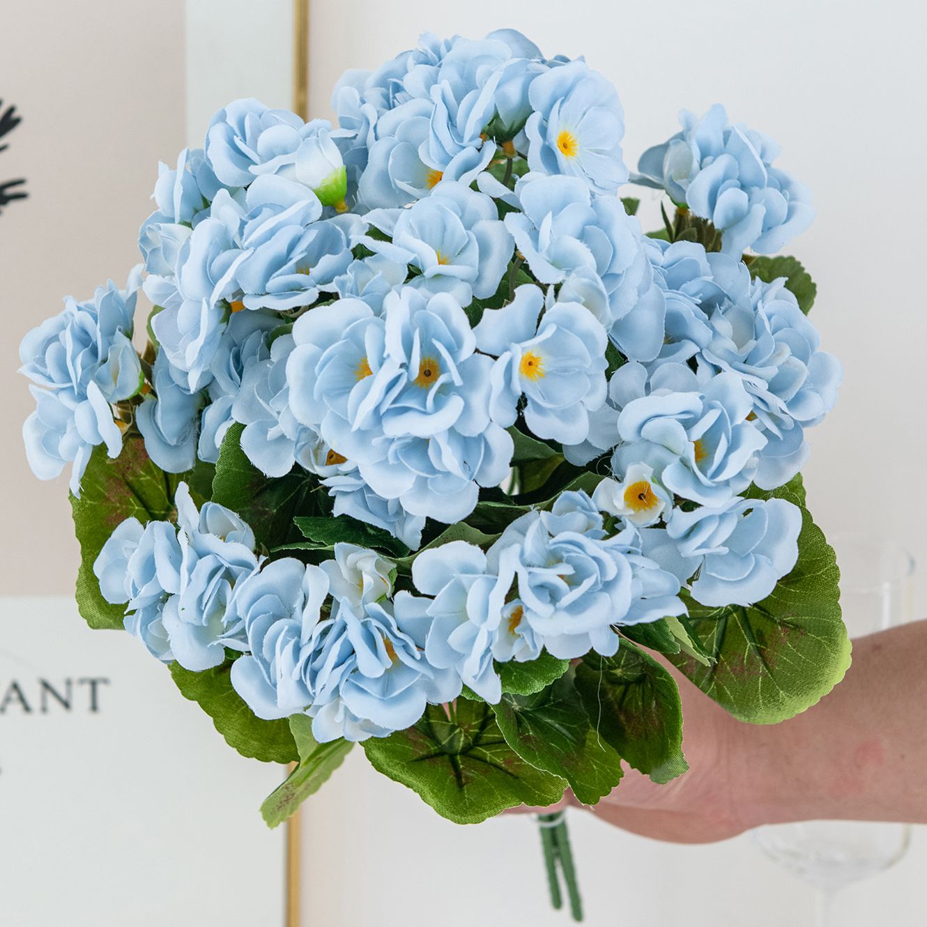 Bonsai Garden Festival - Flores artificiales, plantas, flores de Begonia,