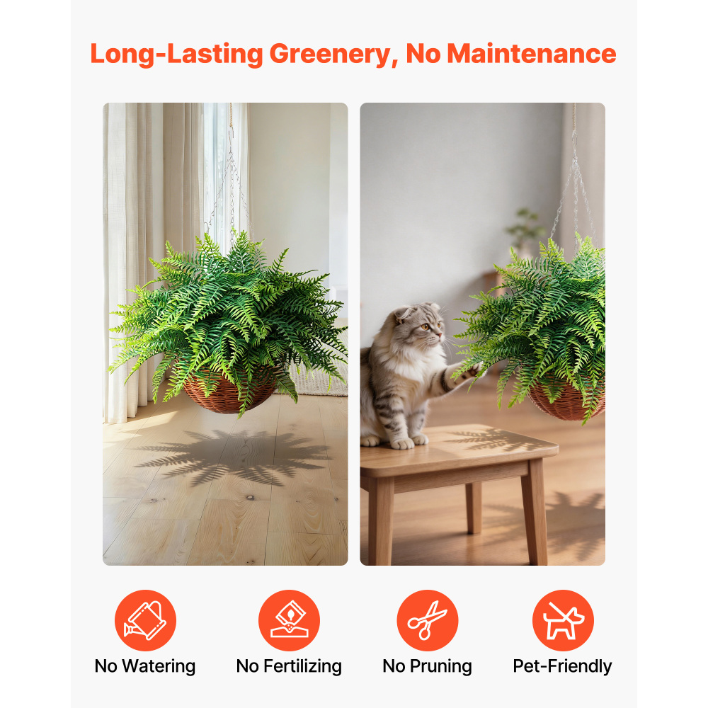 Helechos Artificiales, 2 Pieza - Bonsai Garden Indoor reseña y precio