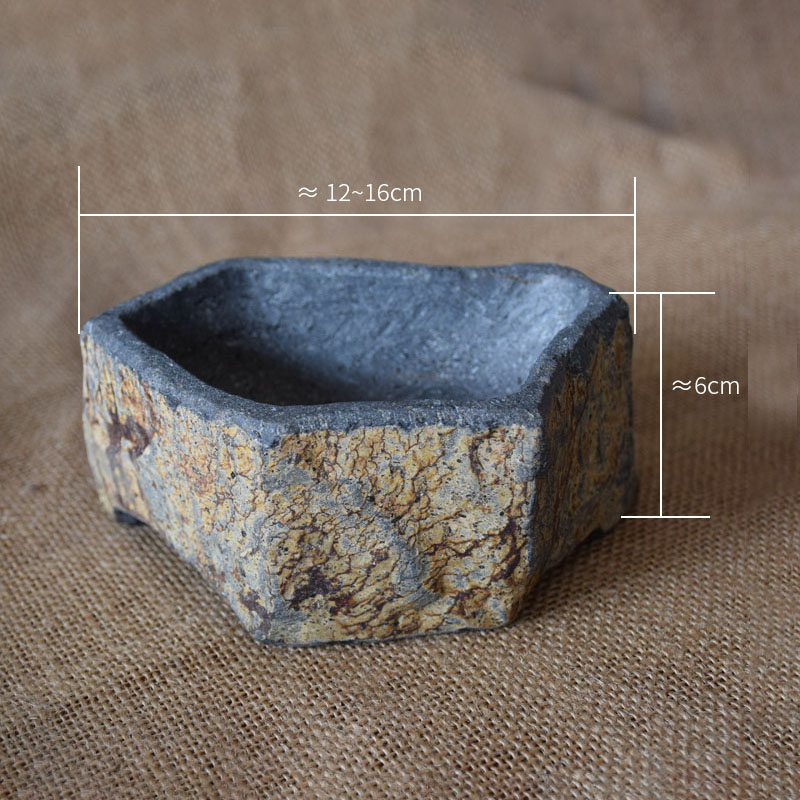 Maceta de Piedra Natural de Ba - Bonsai Garden Indoor reseña y precio