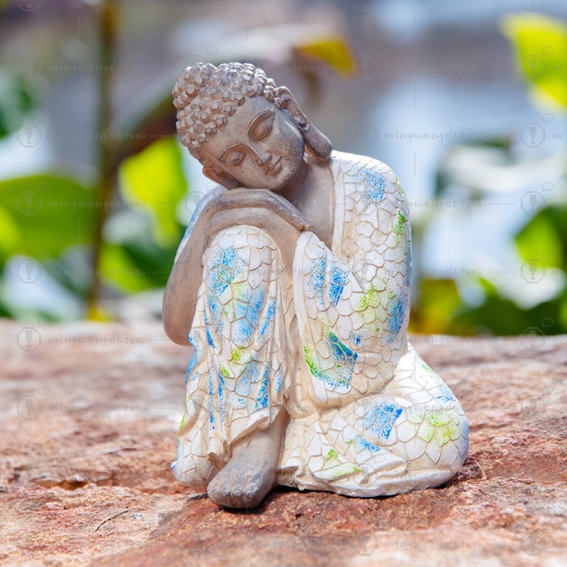 Mini Estatua de Buda Decorativ - Bonsai Gardening reseña y precio