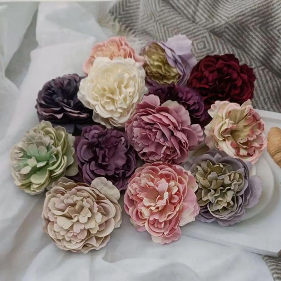 Flor Artificial de Seda, Peoní - Bonsai Garden Festival reseña y precio