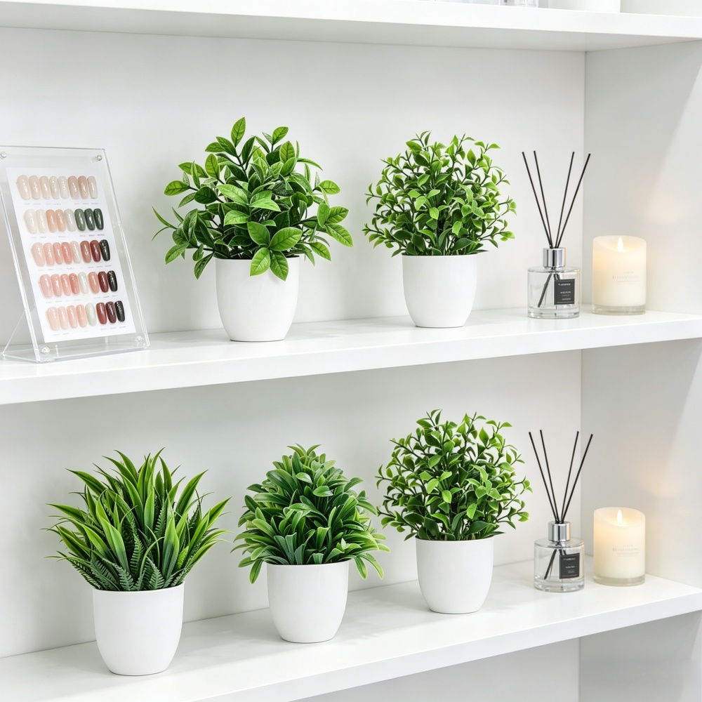 Juego de 4 Mini Plantas Artifi - Bonsai Garden Indoor reseña y precio