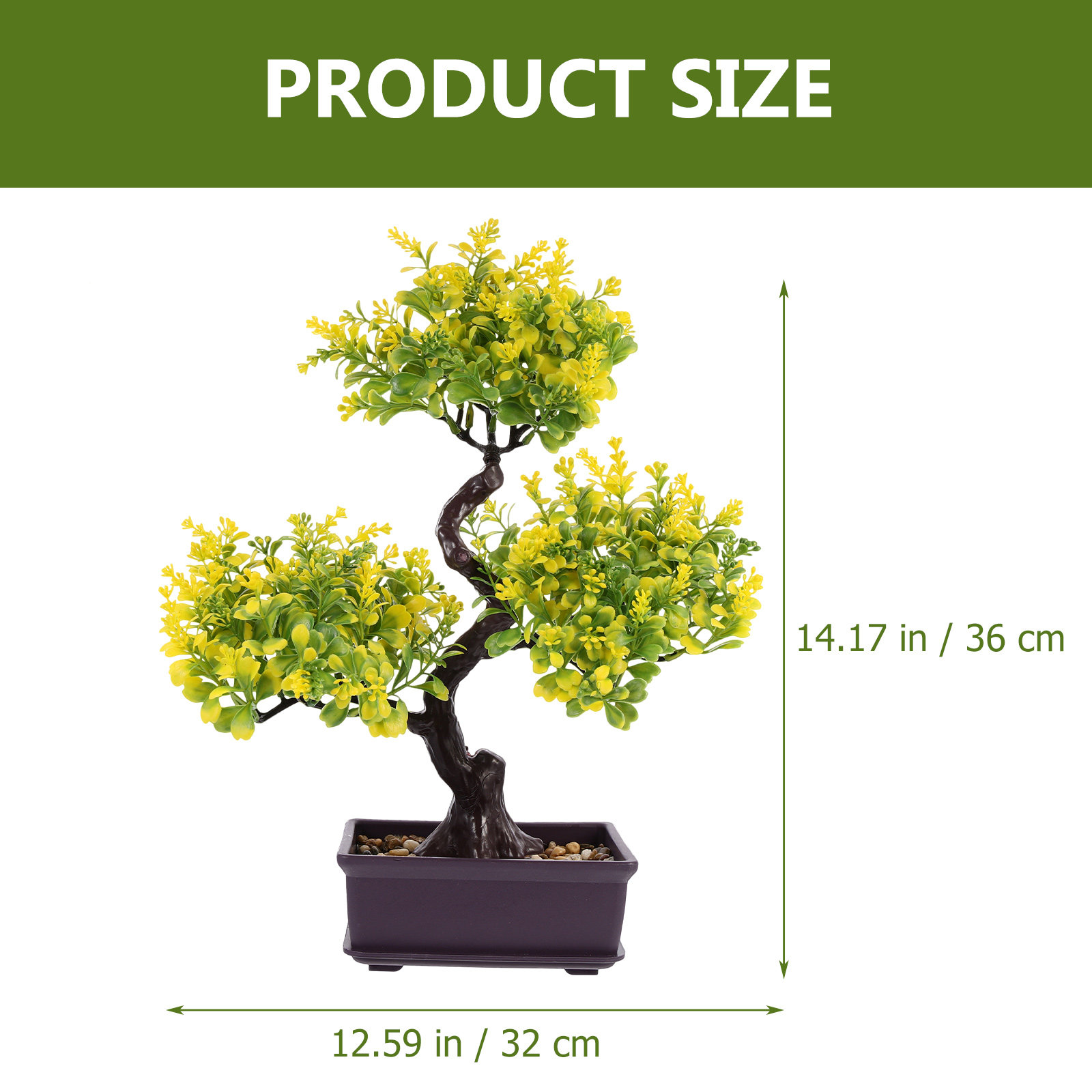 Bonsái Artificial Decorativo,  - Bonsai Garden Cafe reseña y precio